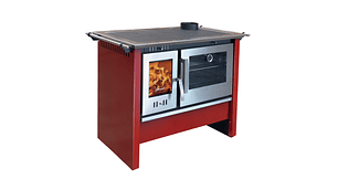 COCINA A LEÑA ALLEGRA XL ROJA AMESTI