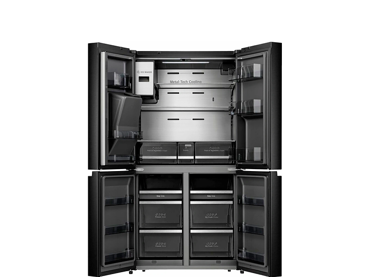 REFRIGERADOR HISENSE SIDE BY SIDE NO FROST 536 L CROSSDOOR RQ697HB 3