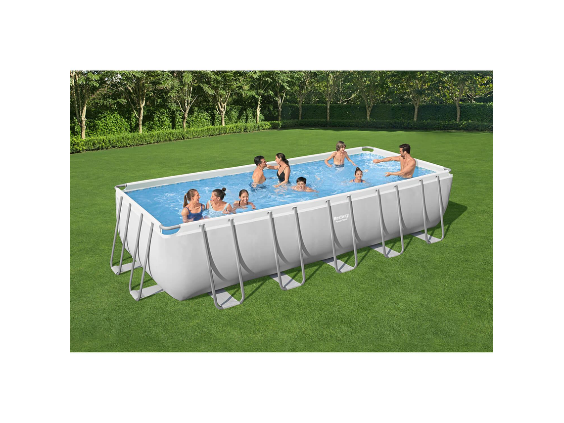 PISCINA BESTWAY RECTANGULAR FILTRO+ACCESORIO 6.40X2.74X1.32M 2