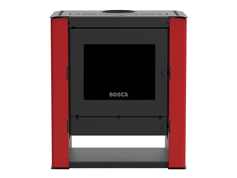 CALEFACTOR BOSCA A LEÑA GOLD 500 BURDEO BLACK VISION 3