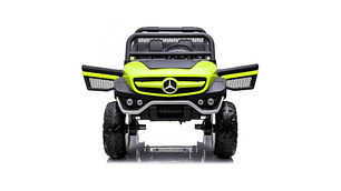 BUGGY XXL A BATERÍA 12 VOLT PANTALLA TOUCH RUEDAS DE GOMA CONTROL APP | VERDE