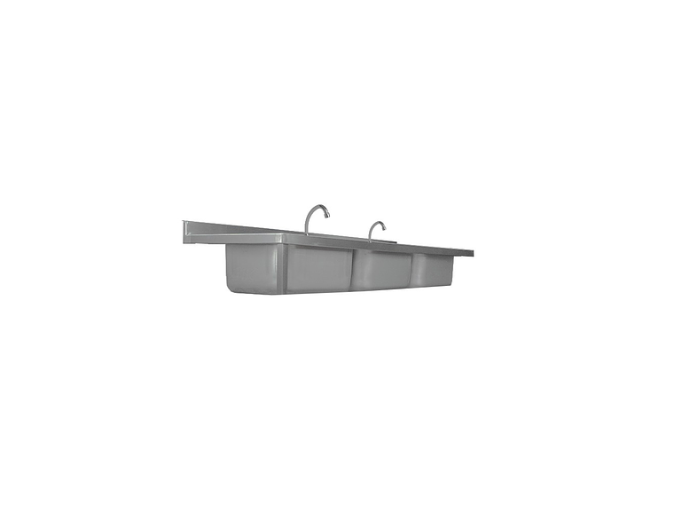 CUBIERTA IMAHE 3 TAZAS SIN SECADOR 180 X 60 CM 2