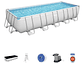 PISCINA BESTWAY RECTANGULAR FILTRO+ACCESORIO 6.40X2.74X1.32M - Miniatura 3