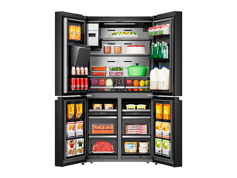 REFRIGERADOR HISENSE SIDE BY SIDE NO FROST 536 L CROSSDOOR RQ697HB 4