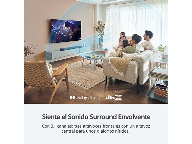 BARRA DE SONIDO DE 3.1 CANALES CON TECNOLOGÍA 360 SPATIAL SOUND HT-A3000 8