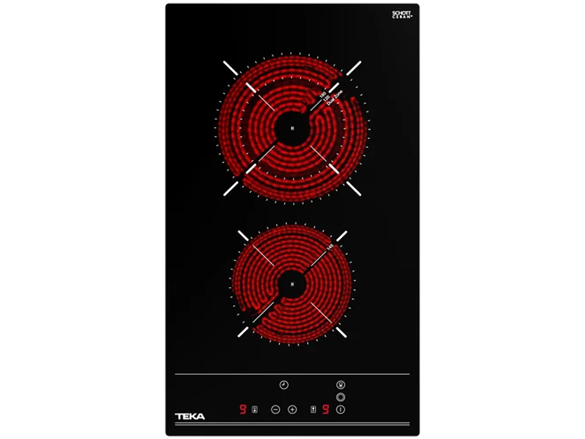 ENCIMERA VITROCERÁMICA 2 QUEMADORES TZC 32320 TTC TEKA 1