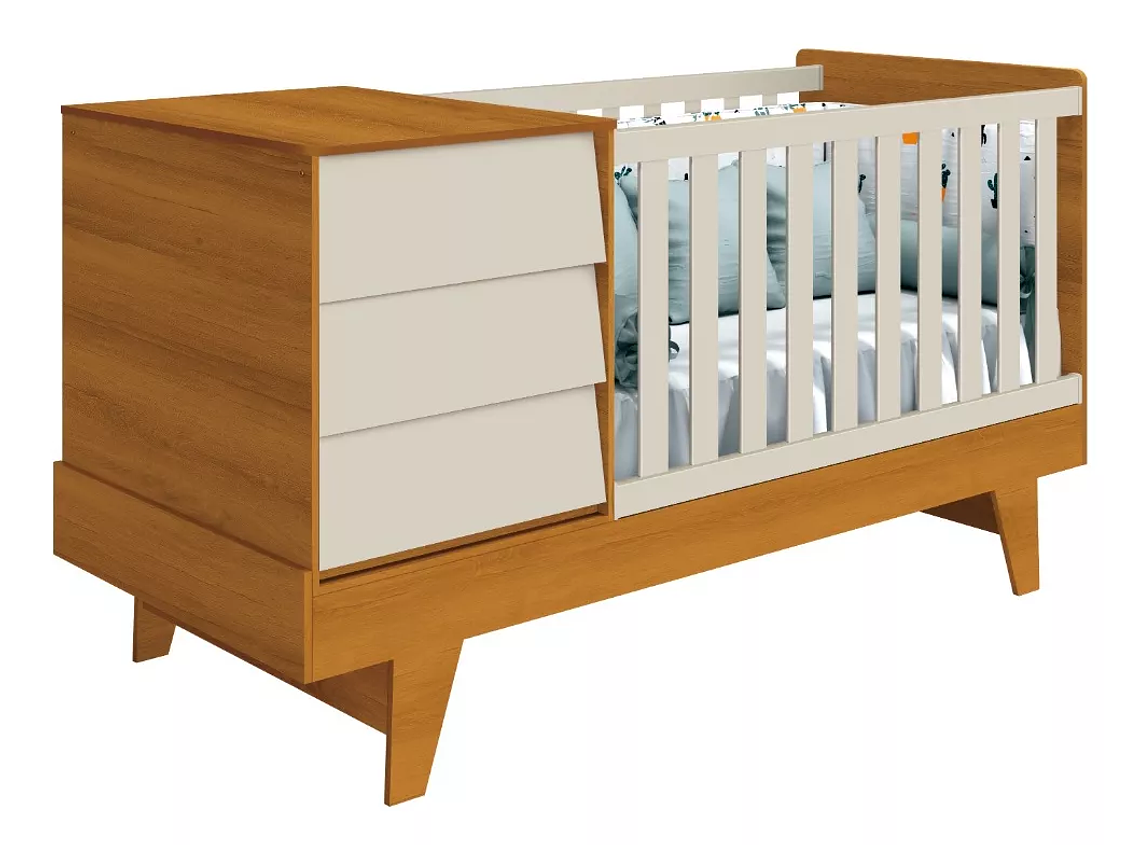 CUNA 3 EN 1 CON COMODA NOAH PRINCE - BE DESIGN 1