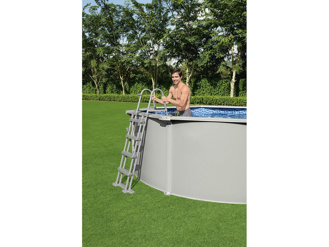 PISCINA BESTWAY REDONDA HYDRIUM FILTRO+ACCESORIOS 4.60X1.20M 7