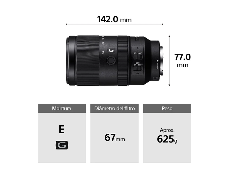 E 70-350MM F4.5-6.3 G OSS 2