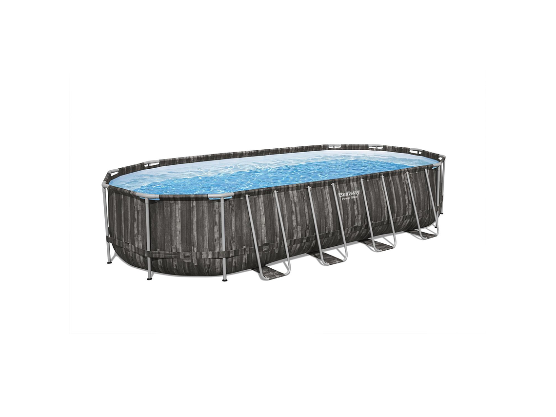 PISCINA BESTWAY OVALADA FILTRO+ACCESORIOS 7.32MX3.66MX1.32M 1
