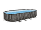 PISCINA BESTWAY OVALADA FILTRO+ACCESORIOS 7.32MX3.66MX1.32M - Miniatura 1