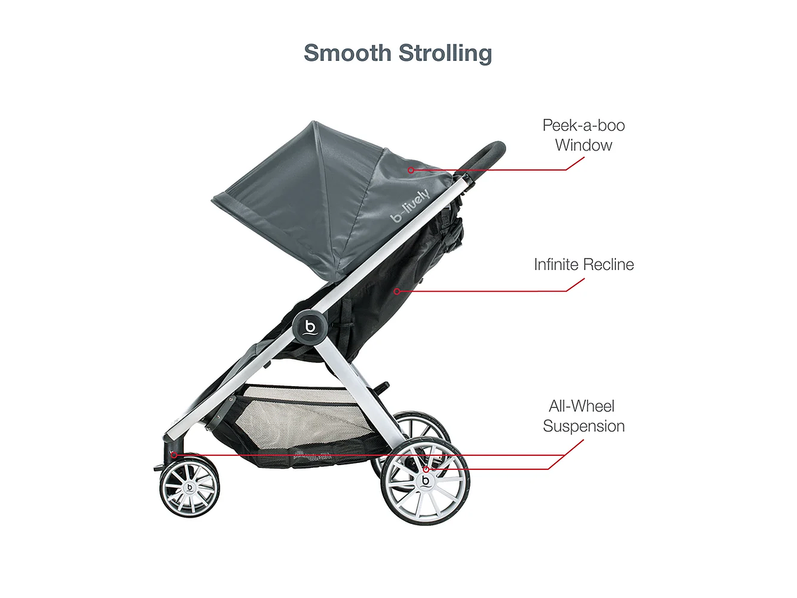 COCHE TRAVEL SYSTEM B-LIVELY/B-SAFE GEN2FLEXFIT FOG BRITAX 5