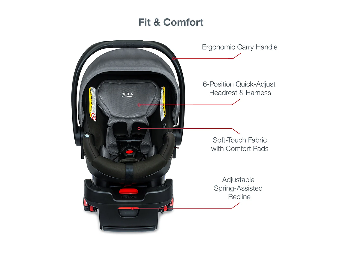 COCHE TRAVEL SYSTEM B-LIVELY/B-SAFE GEN2FLEXFIT FOG BRITAX 6