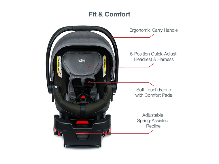 COCHE TRAVEL SYSTEM B-LIVELY/B-SAFE GEN2FLEXFIT FOG BRITAX 6