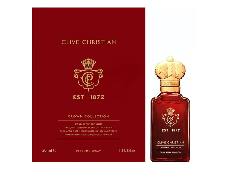 PERFUME CLIVE CHRISTIAN CROWN COLLECTION CRAB APPLE BLOSSOM PARFUM UNISEX 50 ML 2