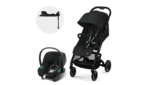 COCHE TRAVEL SYSTEM BEEZY BLK MGB + ATON B2 + BASE