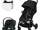 COCHE TRAVEL SYSTEM BEEZY BLK MGB + ATON B2 + BASE - Miniatura 1