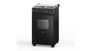 COCINA A GAS LICUADO MIDEA 4 PLATOS MCG-4QSG20NSBK