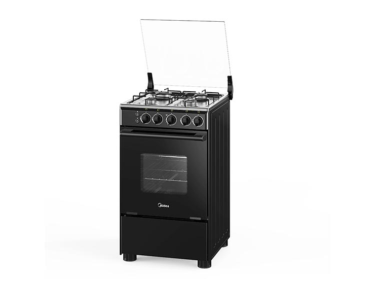 COCINA A GAS LICUADO MIDEA 4 PLATOS MCG-4QSG20NSBK 3