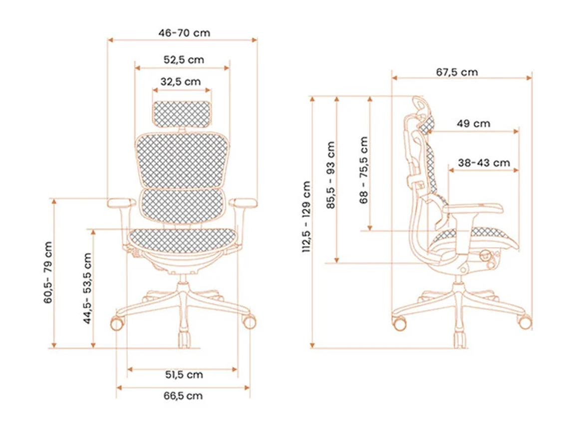 SILLA CONTATTO ERGOHUMAN MALLA ULTRA 6