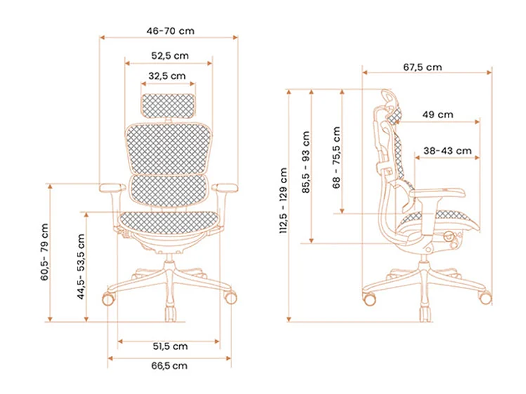 SILLA CONTATTO ERGOHUMAN MALLA ULTRA 6