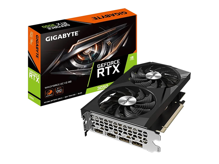 TARJETA GRÁFICA NVIDIA GEFORCE RTX™ 3050 WINDFORCE OC V2 6G 1