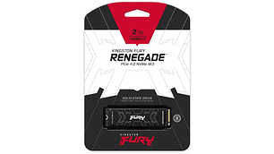 UNIDAD ESTADO SÓLIDO KINGSTON FURY RENEGADE NVME M2 PCIE4.0