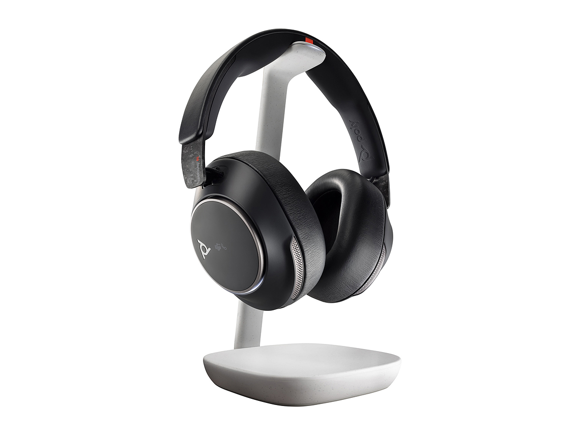 AUDÍFONOS POLY VOYAGER SURROUND 85 UC USB-C/A CON SOPORTE DE CARGA 2