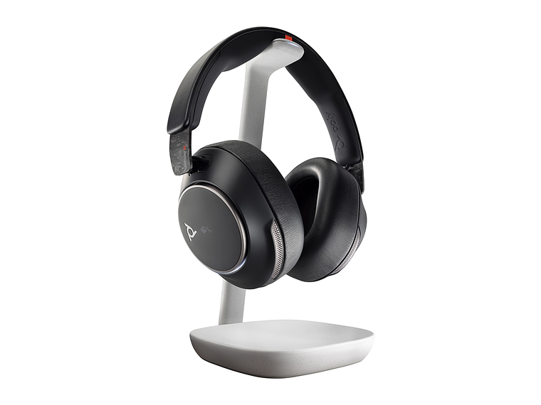 AUDÍFONOS POLY VOYAGER SURROUND 85 UC USB-C/A CON SOPORTE DE CARGA 2