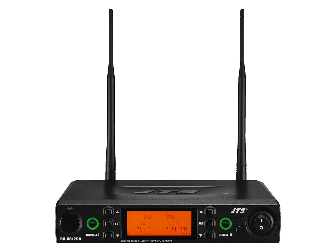 SISTEMA DUAL SOLAPA JTS RU-8012DB/RU-850LTB+CM501 2