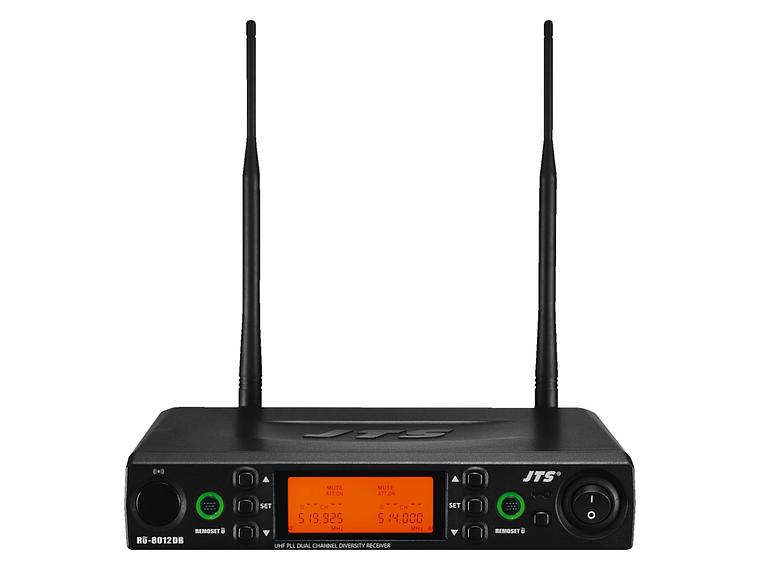 SISTEMA DUAL SOLAPA JTS RU-8012DB/RU-850LTB+CM501 2