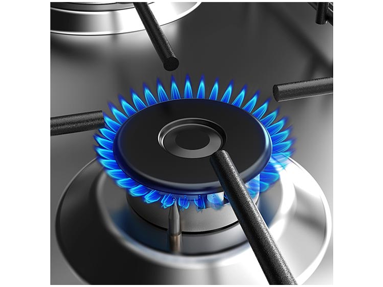 COCINA A GAS LICUADO MIDEA 4 PLATOS MCG-4QSG20NSBK 7