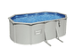 PISCINA BESTWAY OVALADA HYDRIUM FILTRO+ACCES 6.10X3.60X1.20M - Miniatura 1