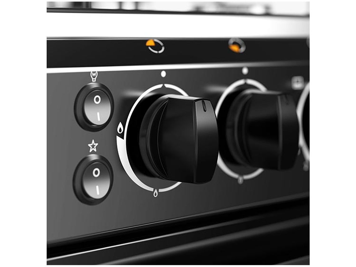 COCINA A GAS LICUADO MIDEA 4 PLATOS MCG-4QSG20NSBK 8