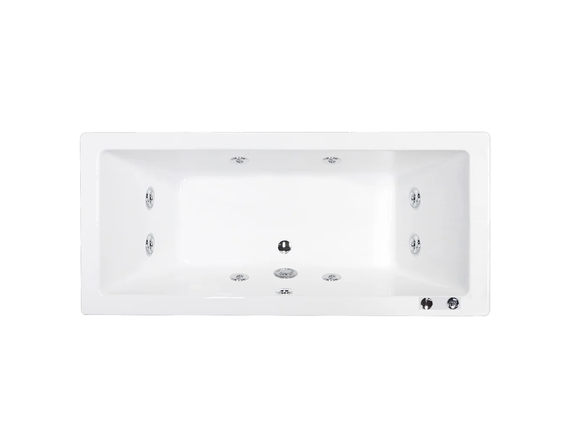 TINA HIDROMASAJE BUCK Y BUCK 80 X 180 X 45 CM 8 INYECTORES MOTOR DERECHA 2