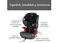 SILLA AUTO BRITAX BUTACA GROW WITH YOU MOD NEGRO - Miniatura 6