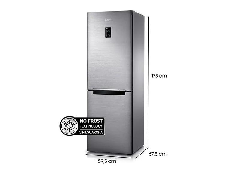 REFRIGERADOR SAMSUNG BOTTOM MOUNT FREEZER NO FROST 311 L ALL AROUND COOLING RB31K3210S9/ZS 3