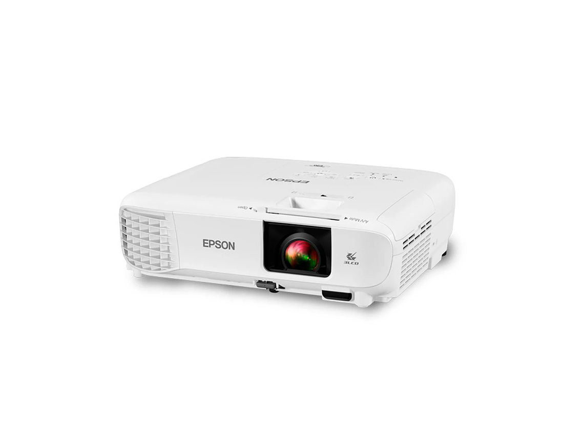 PROYECTOR EPSON POWERLITE E20, 3LCD, XGA, 3400 LÚMENES 2
