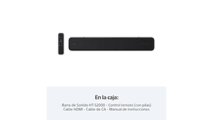 BARRA DE SONIDO DE 3.1 CANALES DOLBY ATMOS HT-S2000