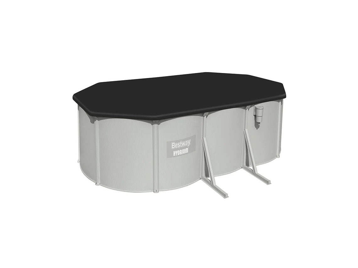 PISCINA BESTWAY OVALADA HYDRIUM FILTRO+ACCES 6.10X3.60X1.20M 4