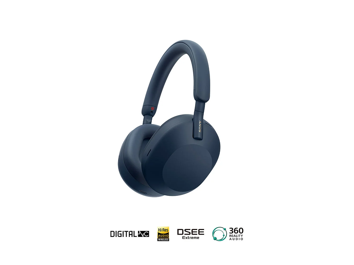 AUDÍFONOS SONY WH-1000XM5 NOISE CANCELLING BLUETOOTH AZUL 1