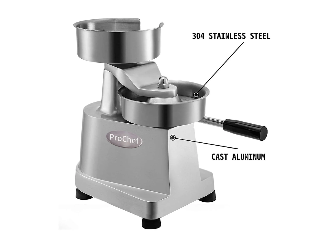 HAMBURGUESERA PROCHEF 10 CM FORMADORA HAMBURGUESAS 4