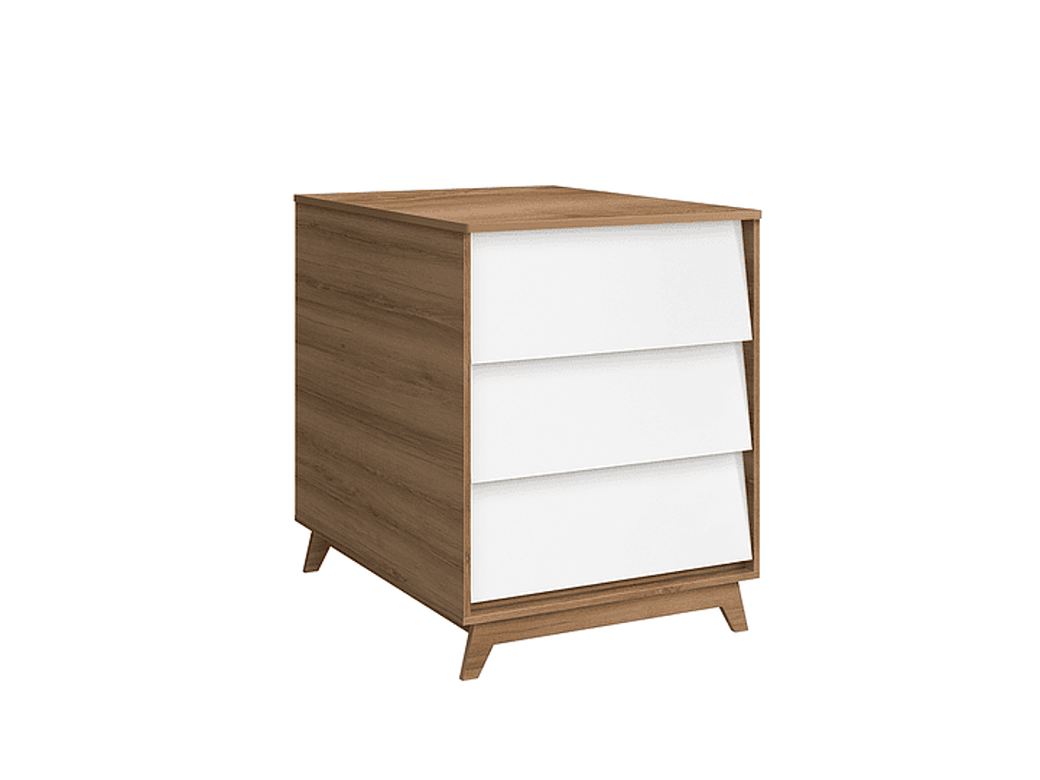 CUNA 3 EN 1 CON COMODA NOAH PRINCE BLANCO CARAMELO 2