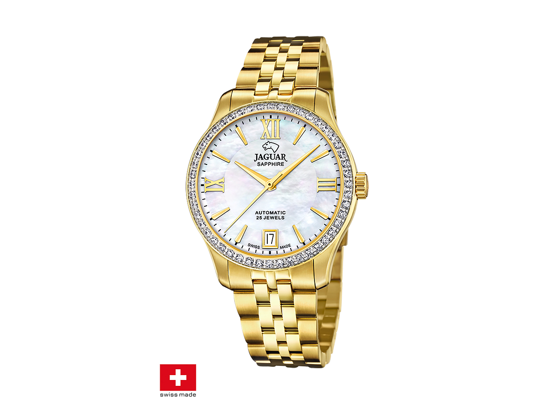 RELOJ DE PULSERA JAGUAR J999/1 SWISS BLANCO MUJER AUTOMÁTICO 1