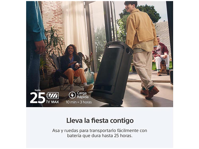 PARLANTE BLUETOOTH SONY SRS-XV900/B SRS-XV900 4