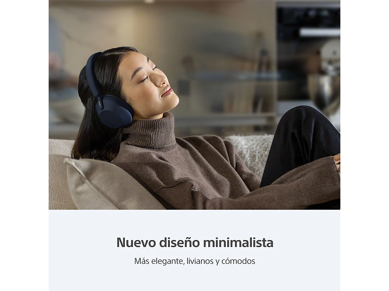 AUDÍFONOS SONY WH-1000XM5 NOISE CANCELLING BLUETOOTH AZUL 3