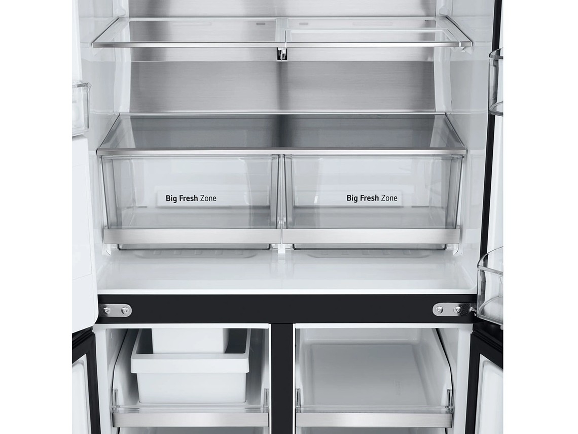 REFRIGERADOR FRENCH DOOR LG 418 L NO FROST GM57WXM 10