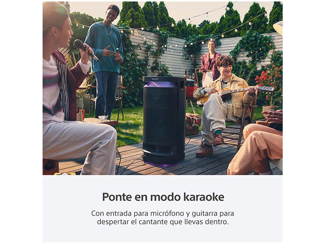 PARLANTE BLUETOOTH SONY SRS-XV900/B SRS-XV900 6