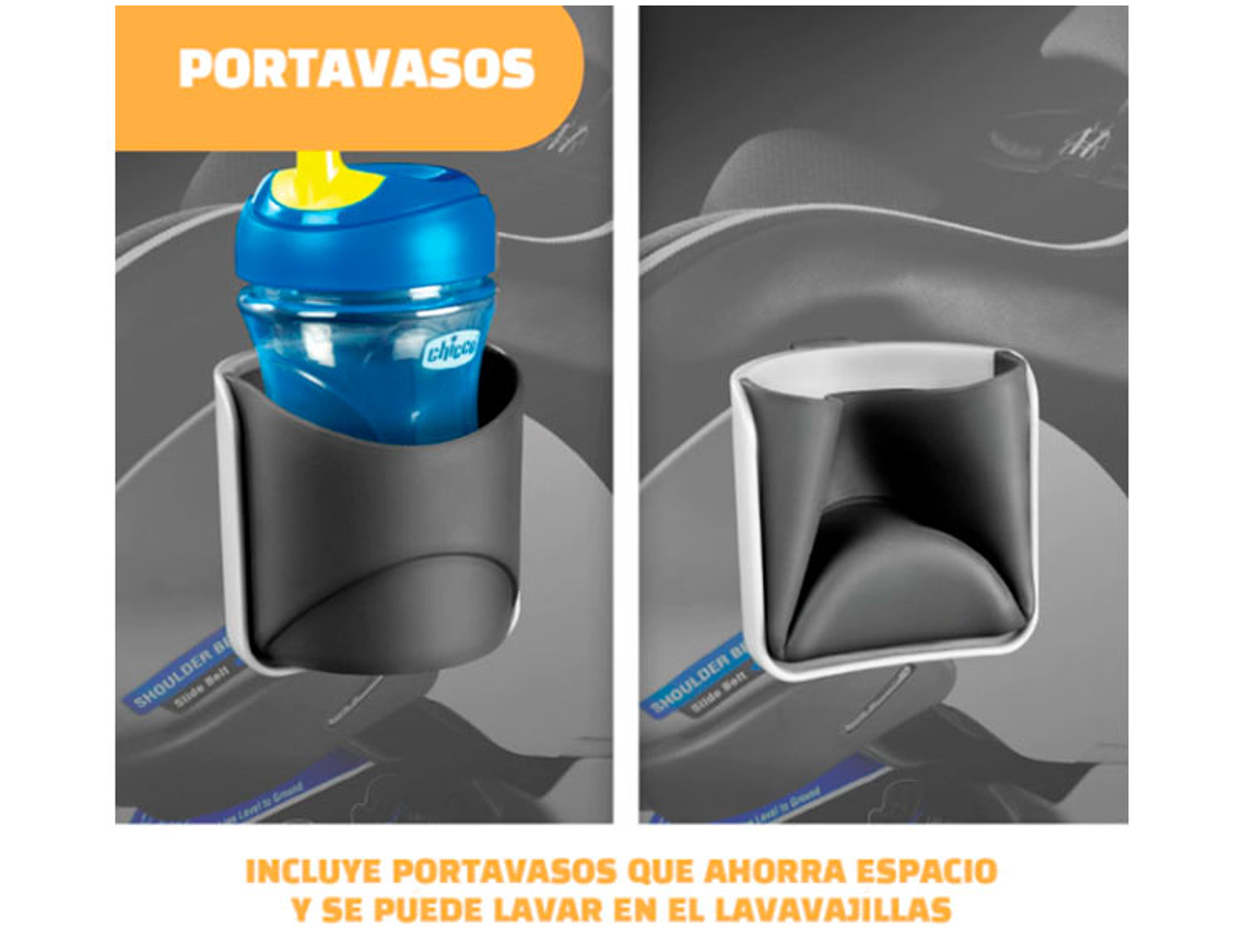 SILLA AUTO CHICCO SILLA CONVERTIBLE NEXTFITCLEAR LATCH GRIS 5