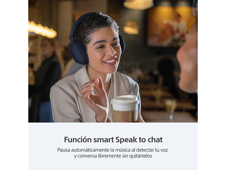 AUDÍFONOS SONY WH-1000XM5 NOISE CANCELLING BLUETOOTH AZUL 5